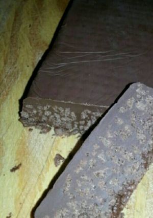 Una foto de Turrón de chocolate casero