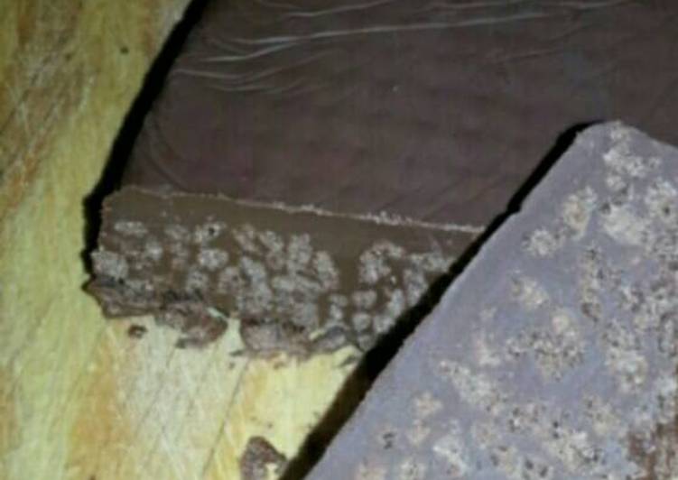 Turrón de chocolate casero