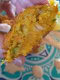 Croquetas de merluza con harina de garbanzos!! No puedo parar!!!!