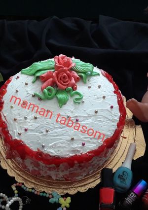 عکسی از دستور کیک ۳ تخم مرغی