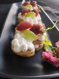 Mini tart cakes with Jackfruit mousse