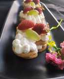 Mini tart cakes with Jackfruit mousse