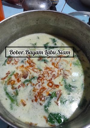 Foto resep Bobor Bayam Labu Siam