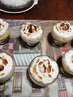 Una foto de Lemon pie en copas