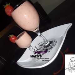 A picture of Strawberry slush.