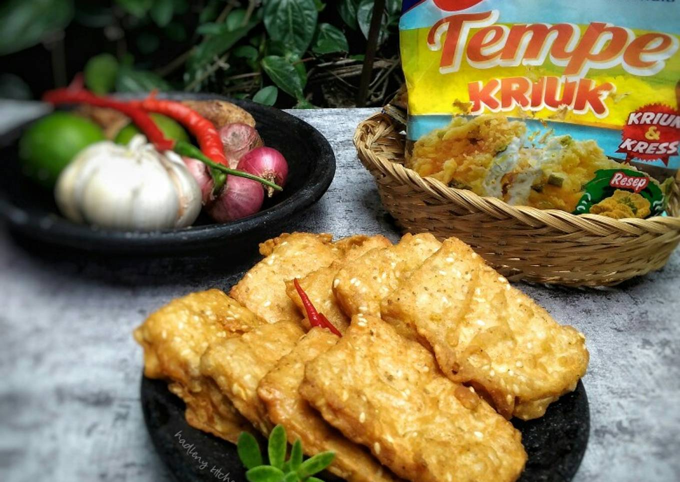 Tempe Goreng Wijen Kriuk