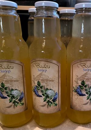 Bodzaszörp és akác&bodzaszörp recept fotója