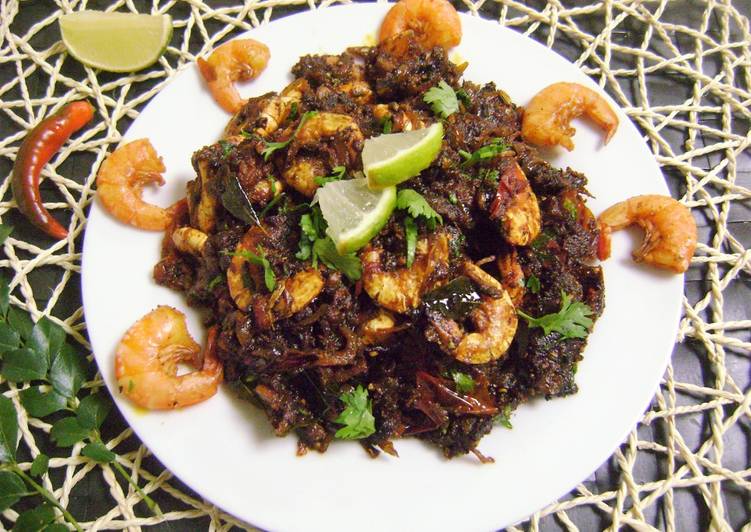 Recipe: Delicious Chettinad Prawn Pepper Fry