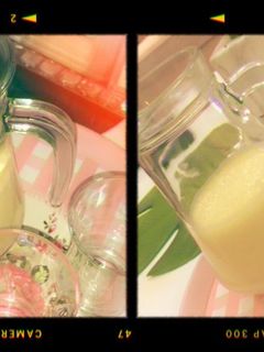 صورة لوصفة ميلك شيك بالموز🥛🍌💛