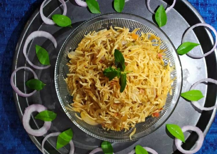 Chineese vermicelli with desi tadka