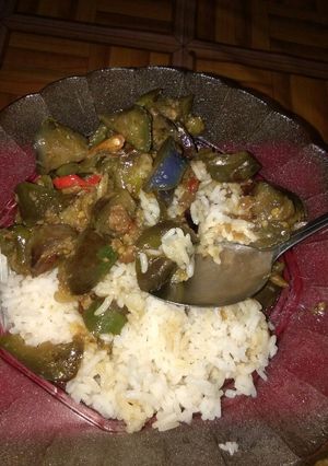 Foto resep Oseng Terong tempe semangit