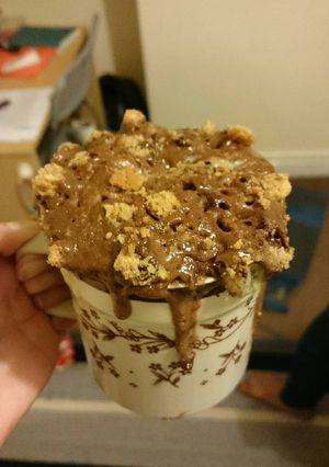 Foto resep Mug Brownies Cookie Crumbs