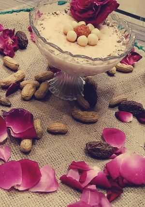 A picture of Gajar ki nawabi kheer.
