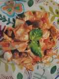 Pappardelle al huevo