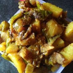 A picture of Potato brinjal.