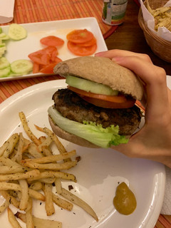 Una foto de Pan de hamburguesa saludable