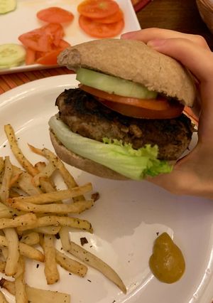 Una foto de Pan de hamburguesa saludable