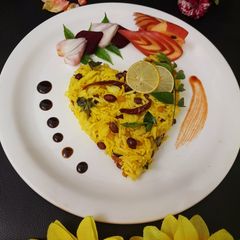 A picture of Lemon Rice.