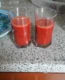 Jugo de frutilla natural