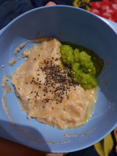 Foto resep Mpasi 6m+ Salmon Brokoli
