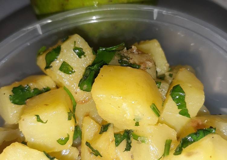 Wedges potato (menu diet)