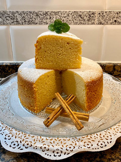 Una foto de Bizcocho de queso crema y requesón sin horno!
