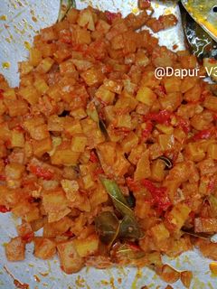 Foto resep Sambel goreng kentang