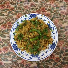 A picture of Lemon rice.