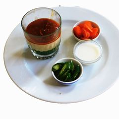 A picture of TRI COLOR dessert-WHAT DO THEY STAND FOR.