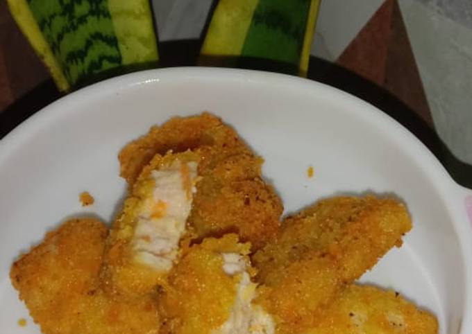Ternyata ini lho! Cara  buat Naget Ayam Wortel yang spesial
