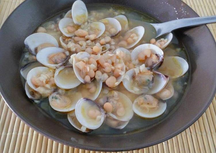 🍵Alubias con almejas (slow cooker)🍵