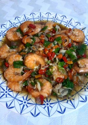 Foto resep Udang Saos Tiram