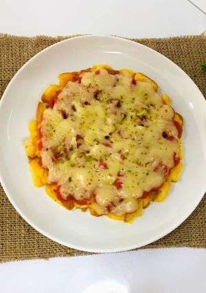 Foto resep Pizza Teflon Roti Tawar