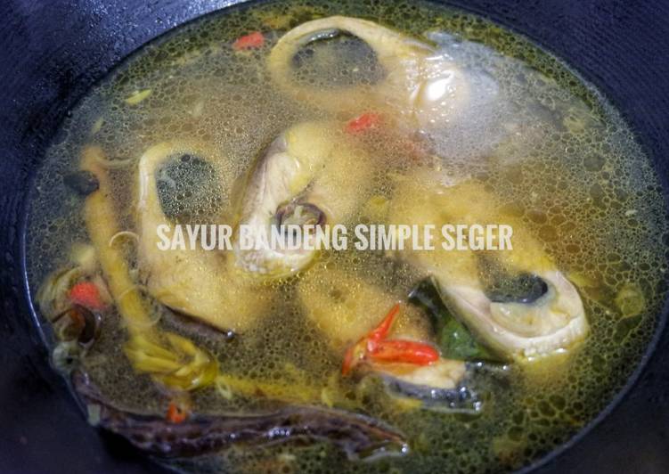 Resep Sayur Bandeng Simple Seger, Bikin Ngiler