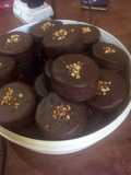 Alfajores de chocolate