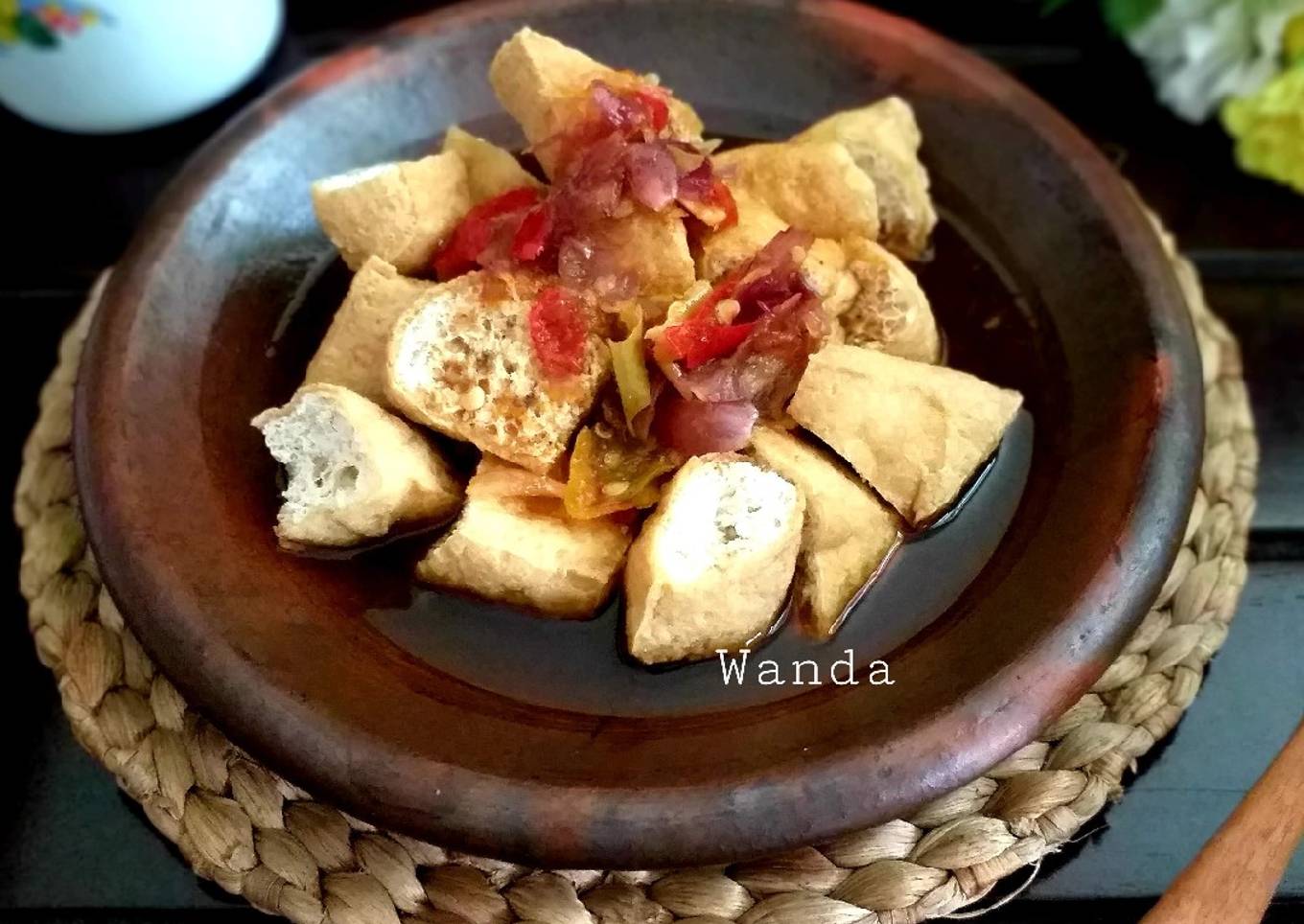 Tahu Gejrot khas Cirebon