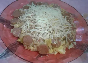 Masakan Populer Risotto  KW  (kenyang Wuenak 😂😂😂) praktis Enak dan Sehat