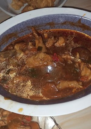 Foto resep Krengsengan SayKer Mercon (Sayap Ceker)