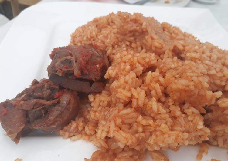 How to Make Quick Jollof rice