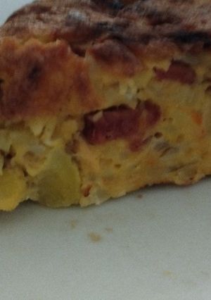 Una foto de Delicia de mamá torta con papas