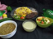 A picture of leftover dal