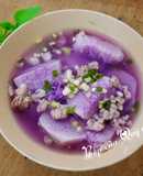 Canh khoai mỡ thịt bằm