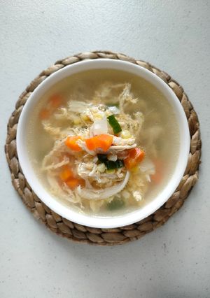 Foto resep Sup Jagung Wortel Serabut