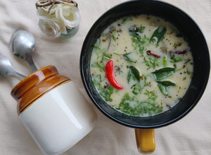 A picture of Gujarati Kadhi.