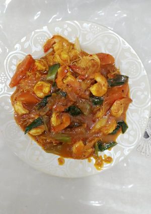 Foto resep Udang balado
