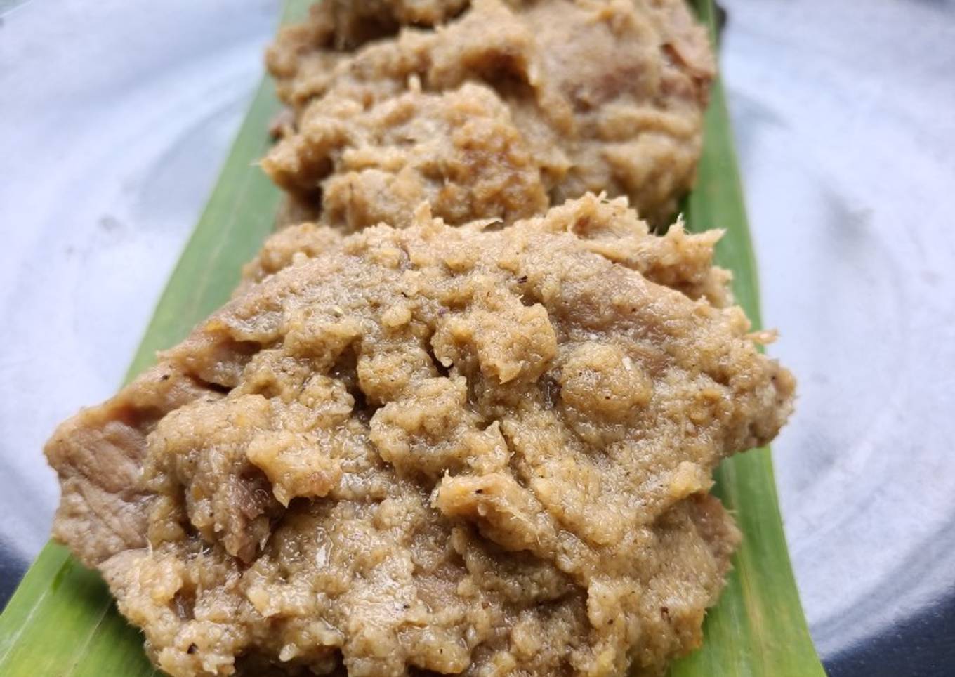 Gepuk daging sapi