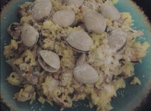 Una foto de Arroz con mariscos