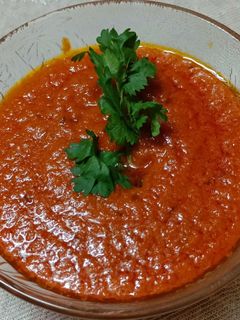 લસણ ટામેટા ની ચટણી Garlic Tomato Sauce Recipe Gujarati રેસીપી મુખ્ય ફોટો