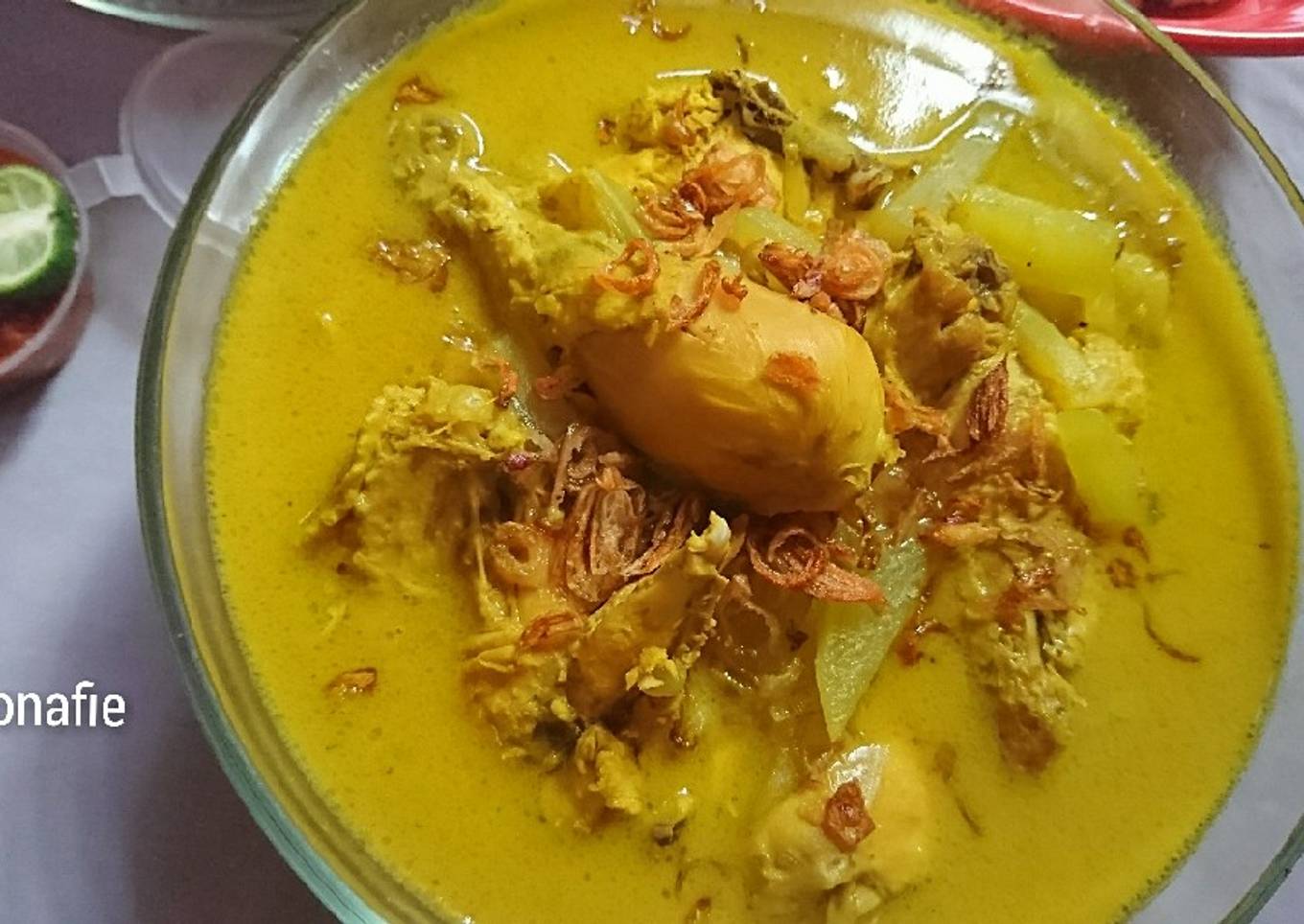 Resep Opor Ayam Bumbu Kuning