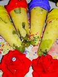 Mango kiwi ice creame